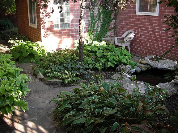 private meditation garden