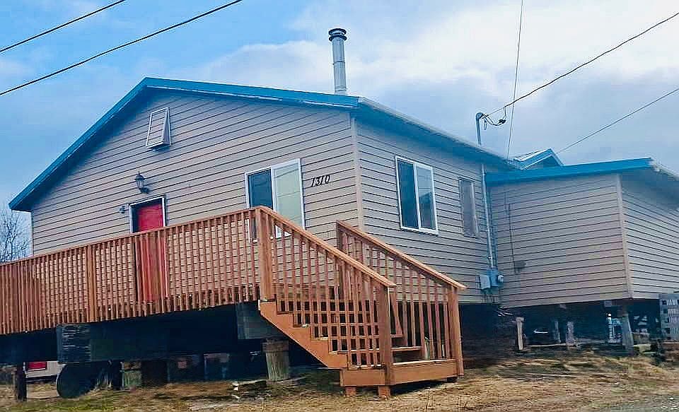 Front of House with New Deck