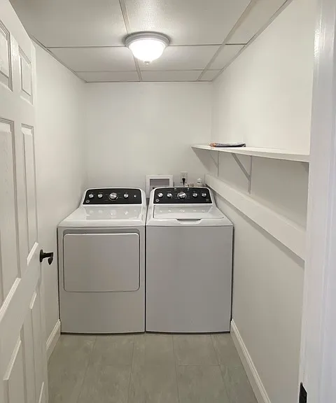 In-unit laundry