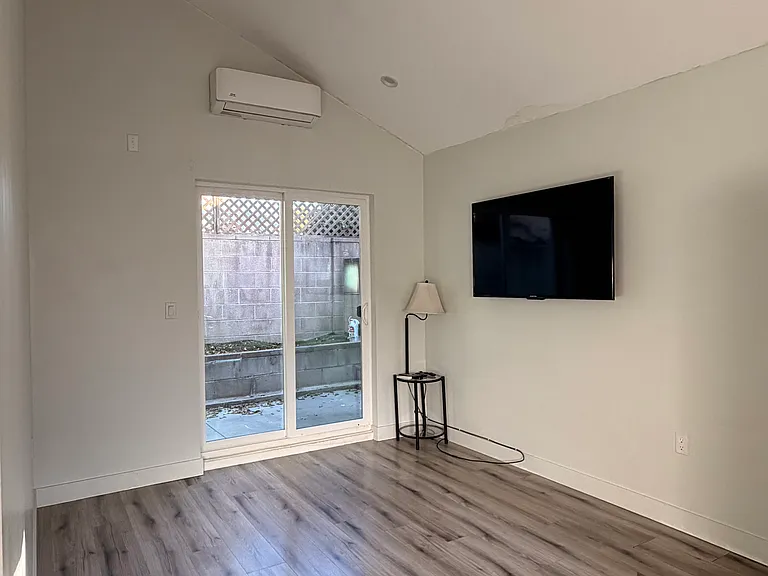 Cozy living room -- TV included