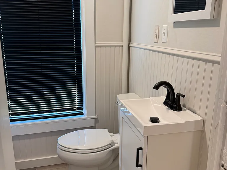 Newly updated bathroom