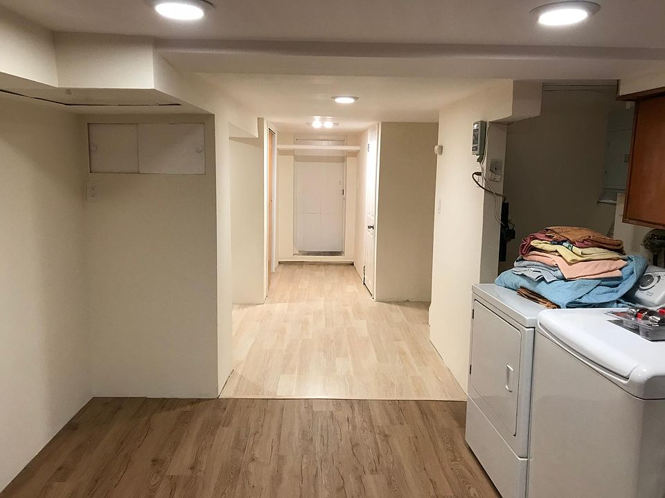 Corridor to closet and Laundry space from kitchen