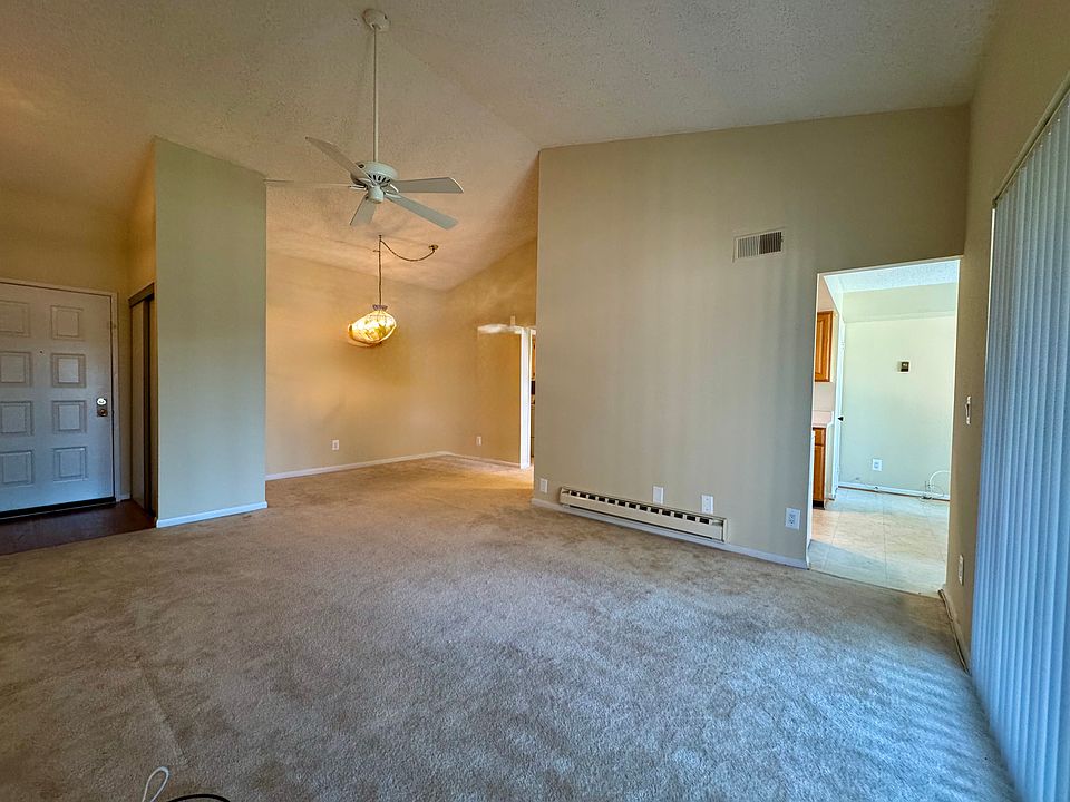 Dining area, chandelier highlights the dining nook