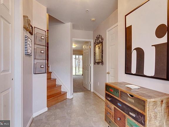 Welcoming entry from front door or garage