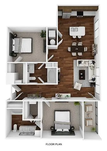 Floor plan Lavaca