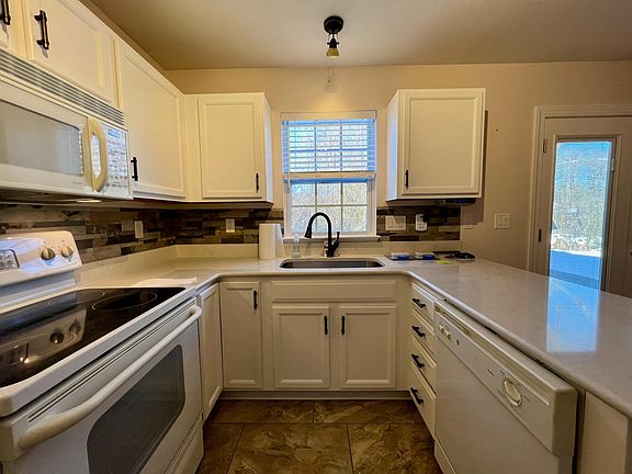 Kitchen with solid surface counters