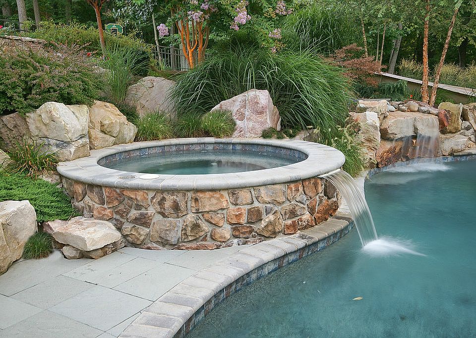 pool and spa