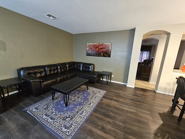 Formal Living with New Pergo Flooring