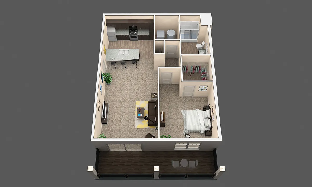 Floor plan The Hickory