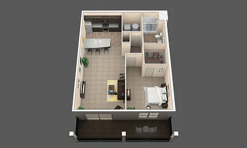 Floor plan The Hickory