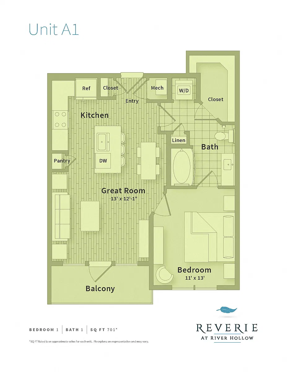 Floor plan A1