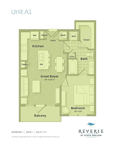 Floor plan A1