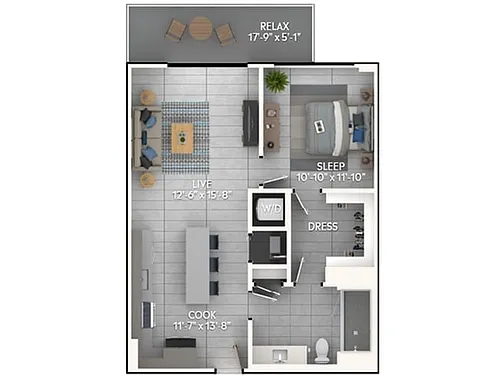 Floor plan A3e