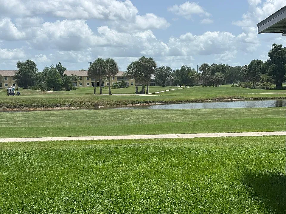 Golf Course View from screened in Lanai.