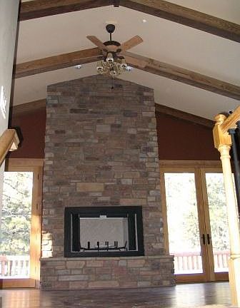 Fireplace in Living Room