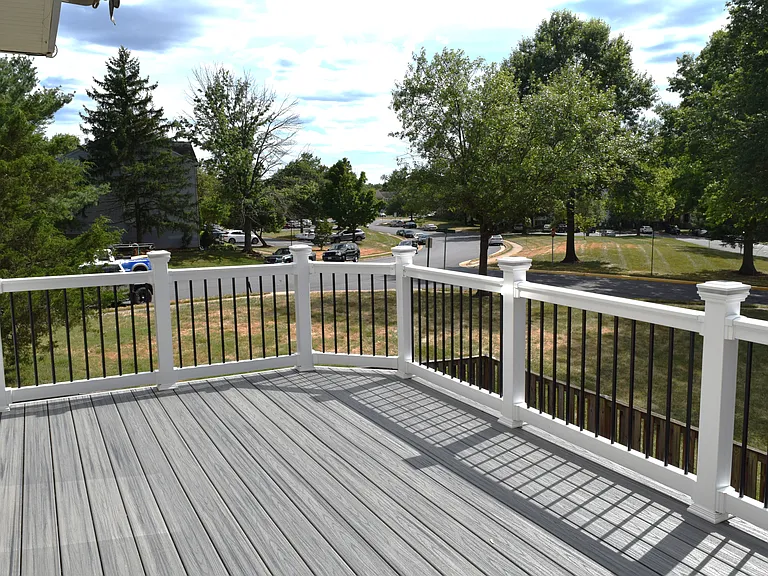 Trex deck upper