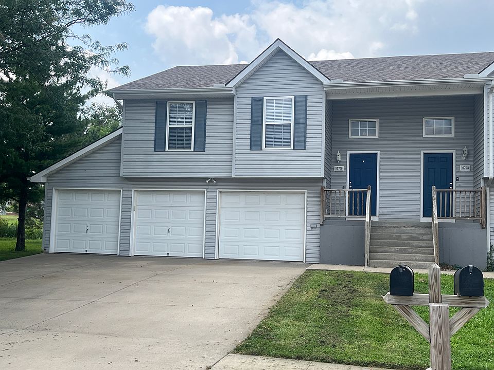 Front view of the home