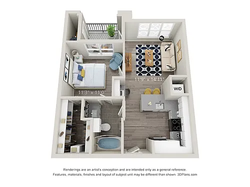 Floor plan A-1