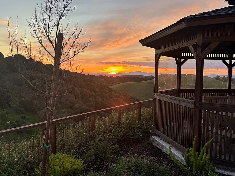 Enjoy the beautifu sunsets