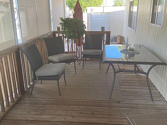 Covered patio