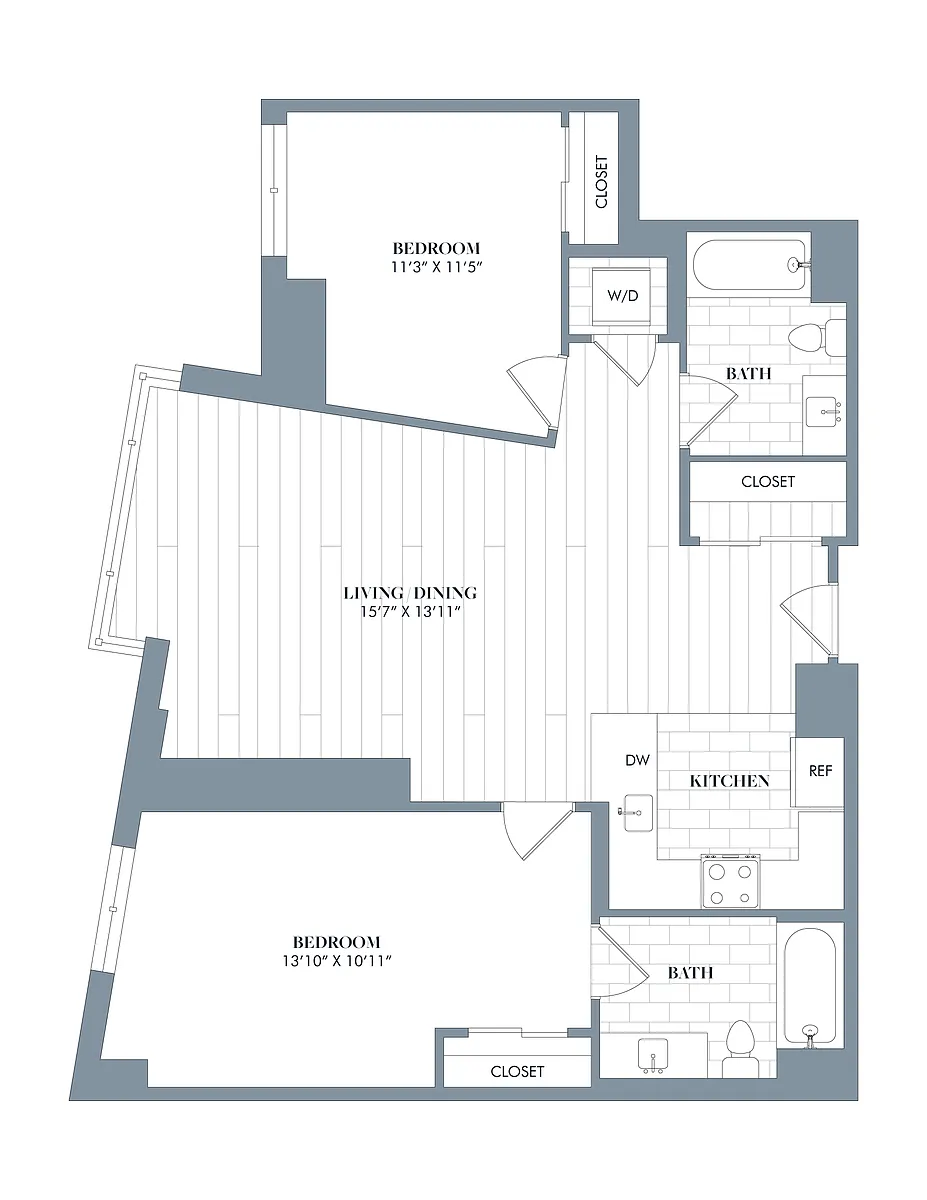 Floor plan Delacroix