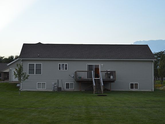 The back of the house