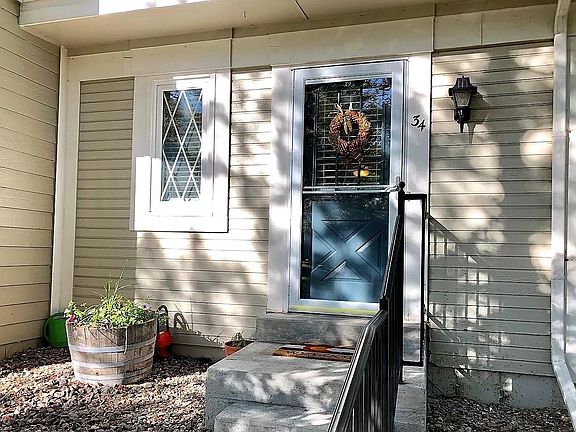 Outside front entrance