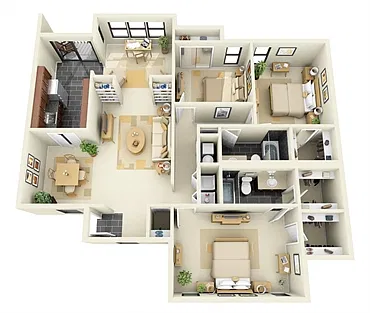 Floor plan Greenbriar