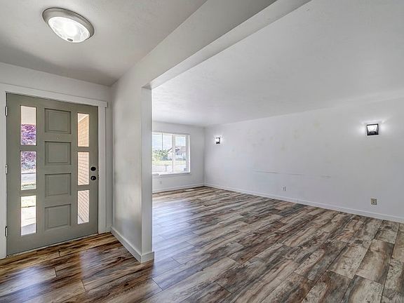 Entrance and living room
