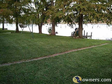 back yard with nice St. Augustine grass.