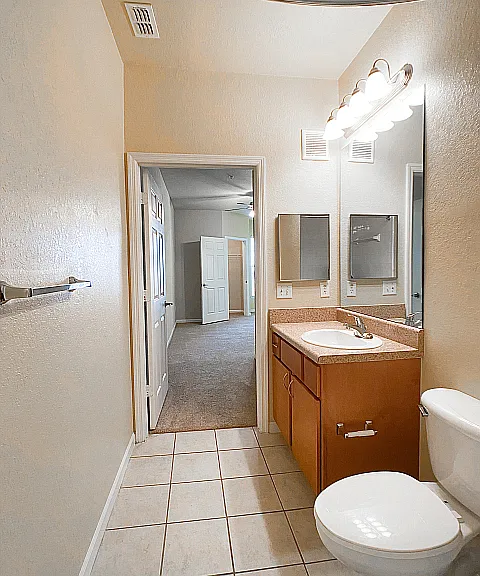 Bathroom with Modern Features Bathroom with Modern Features