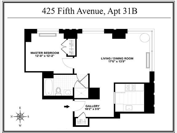 3rd image of 425 5th Ave APT 31B