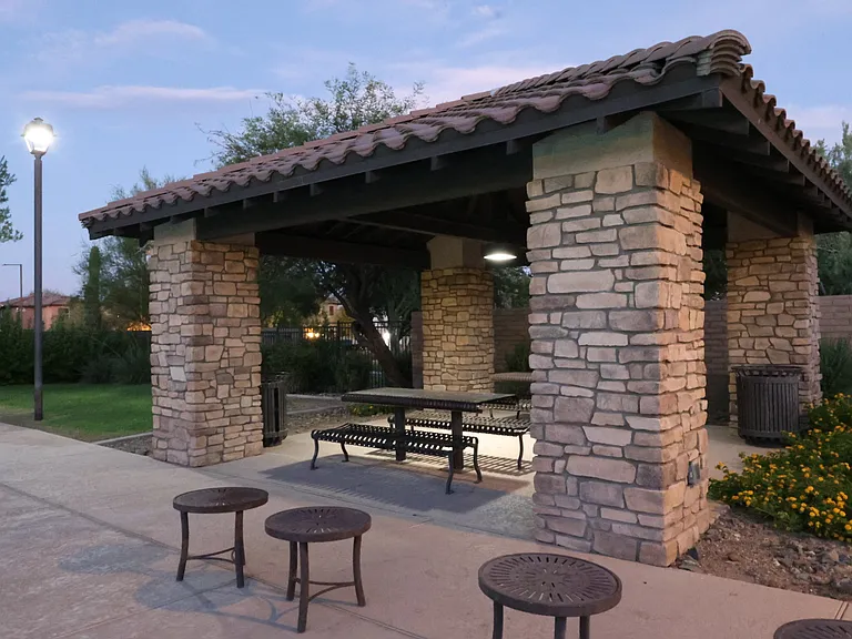 Acacia Grove pool area, Less than 100 yards from home.