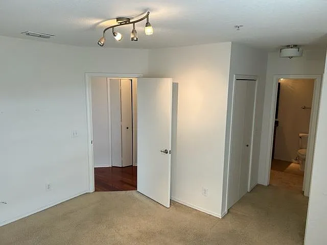 Bedroom (double closets)