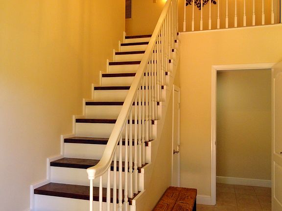 Two story foyer