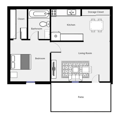 Floor plan Tuscany
