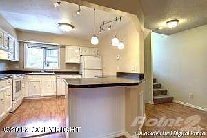 Updated kitchen, open to living & dining