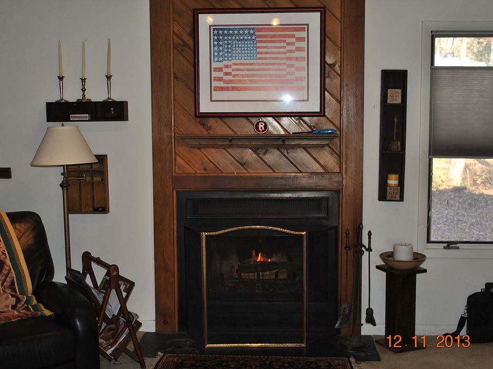 Wood burning Fireplace