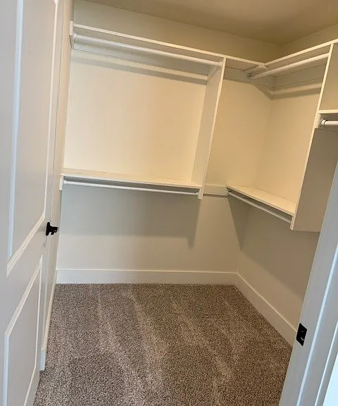 Master walk-in closet