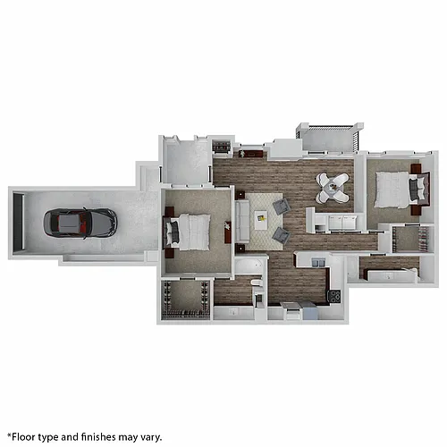 Floor plan B3G-R