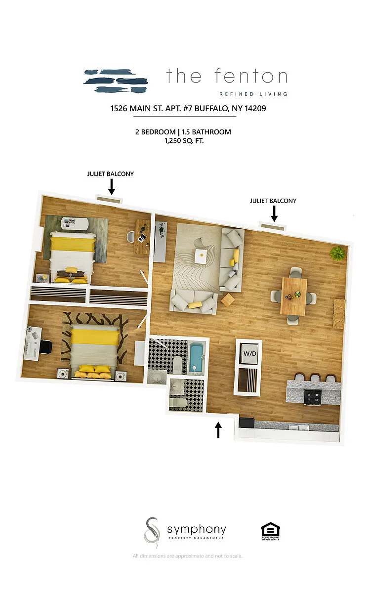 Floor plan The Loft Collection (B3UN)