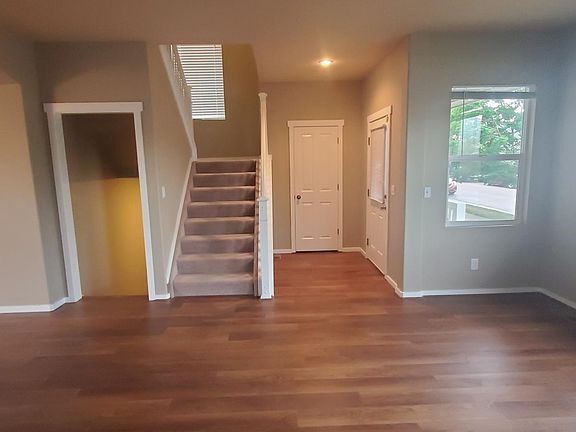 Entryway and Living Room