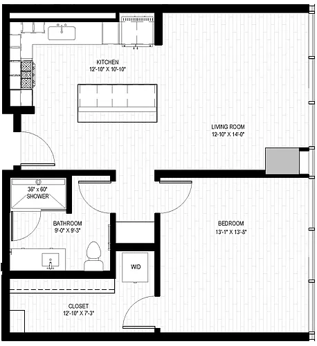 Floor plan GA1