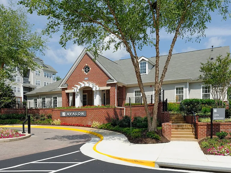 Leasing office entrance