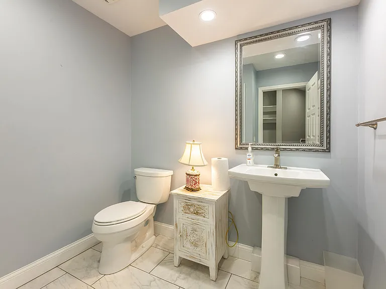 Half bath.