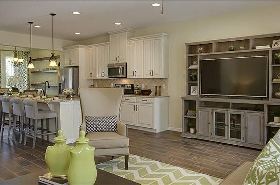 open-concept kitchen