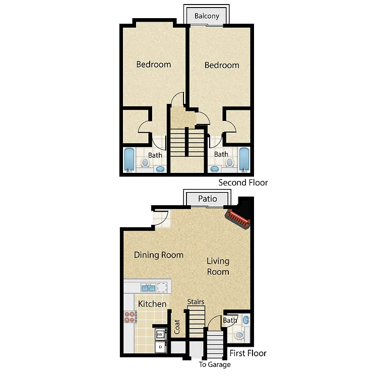 Floor plan The Van Gogh