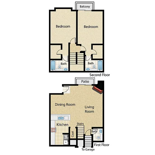 Floor plan The Van Gogh
