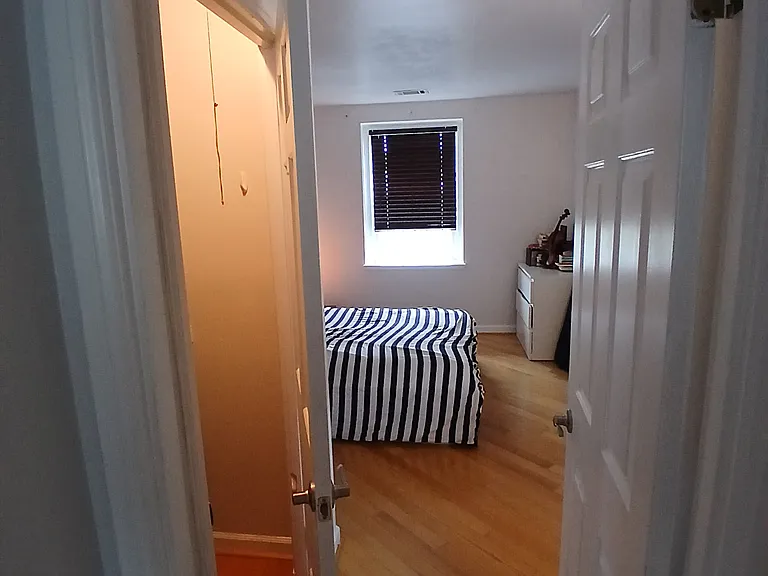 bedroom with walk-in closet