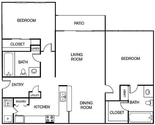 Floor plan The Bahamas
